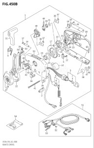 00995F-340001 (2023) 9.9hp E03-USA (DF9.9B  DF9.9BT  DF9.9BTH) DF9.9B drawing REMOTE CONTROL ((DF9.9BT,DF20AT):022)