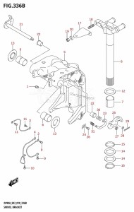 DF80A From 08002F-810001 (E03)  2018 drawing SWIVEL BRACKET (DF80A)