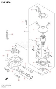 DF140Z From 14001Z-371001 (E03)  2003 drawing PTT MOTOR