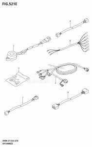 DF60A From 06002F-140001 (E01 E40 E11)  2021 drawing OPT:HARNESS ((DF40AQH,DF40ATH,DF50ATH,DF60AQH,DF60ATH,DF50AVTH,DF60AVTH):022)