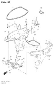 00801F-140001 (2021) 8hp E01 P01-Gen. Export 1   - (DF8A   DF8AR  DF8AR) DF8A drawing SIDE COVER (DF8AR)