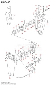 06003F-610001 (2016) 60hp E03-USA (DF60AVT) DF60A drawing OPT:REMOTE CONTROL ASSY SINGLE (2) (DF60AVT:E03)