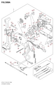 DF150Z From 15002Z-310001 (E03)  2013 drawing OPT:REMOTE CONTROL