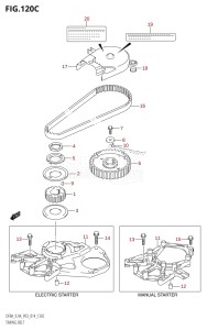 DF8A From 00801F-410001 (P03)  2014 drawing TIMING BELT (DF9.9A:P03)