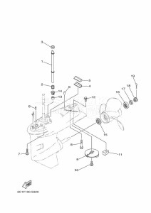 F50HETL drawing LOWER-CASING-x-DRIVE-2