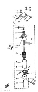 L140 drawing STARTER-MOTOR