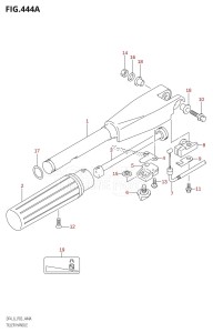 DF6 From 00601F-510001 (P03)  2005 drawing TILLER HANDLE