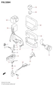 DF225Z From 22503Z-410001 (E01 E40)  2014 drawing PTT SWITCH /​ ENGINE CONTROL UNIT (DF225Z:E40)