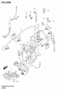 DF30A From 03003F-910001 (P03)  2019 drawing HARNESS (DF25AT,DF30AT)