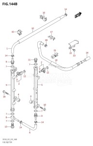 DF225T From 22503F-910001 (E01 E40)  2019 drawing FUEL INJECTOR (E40)