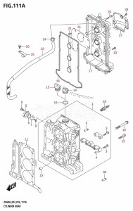 DF40A From 04003F-610001 (E03)  2016 drawing CYLINDER HEAD (DF40A:E03)