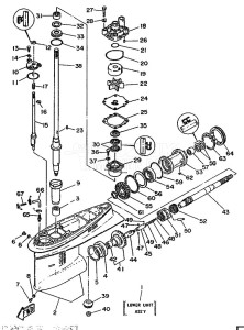 140B drawing PROPELLER-HOUSING-AND-TRANSMISSION-1