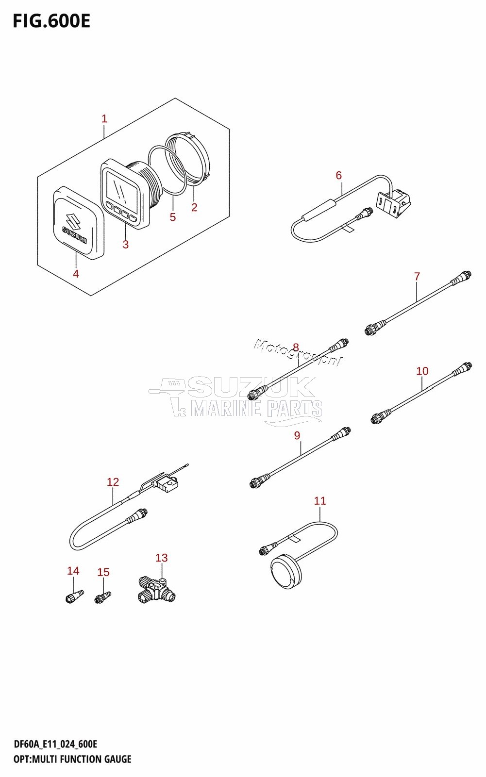 OPT:MULTI FUNCTION GAUGE ((DF40AQH,DF40ATH,DF50ATH,DF60ATH):E01)