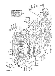 DT85 From 8501-512598 ()  1985 drawing CYLINDER