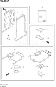 04001F-980001 (2009) 40hp E03-USA (DF40TK9) DF40 drawing OPT:GASKET SET