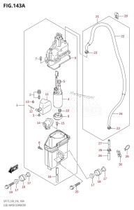 DF175Z From 17502Z-610001 (E03)  2016 drawing FUEL VAPOR SEPARATOR