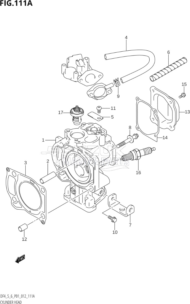 CYLINDER HEAD (DF4:P01)