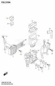 DF15A From 01504F-810001 (P01)  2018 drawing RECTIFIER /​ IGNITION COIL (DF9.9B)