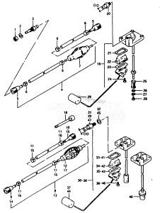 DT25 From 2502-200000 ()  1982 drawing FUEL GAUGE /​ HOSE