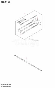 DF15A From 01504F-610001 (P03)  2016 drawing OPT:REMOCON CABLE (DF15A:P03)