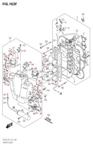 DF250 From 25003F-510001 (E01 E40)  2015 drawing THROTTLE BODY (DF225T:E40)