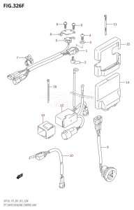 DF150 From 15002F-210001 (E01 E40)  2012 drawing PTT SWITCH /​ ENGINE CONTROL UNIT (DF175T:E40)