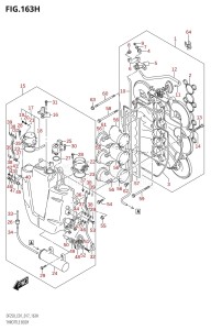 DF250 From 25003F-710001 (E01 E40)  2017 drawing THROTTLE BODY (DF225Z:E40)