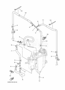 FL250DETU drawing FUEL-PUMP-2