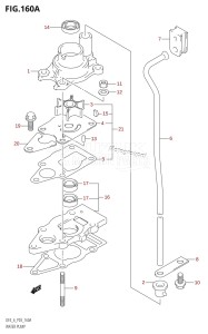 DF4 From 00401F-680001 (P03)  2006 drawing WATER PUMP (K3,K4)