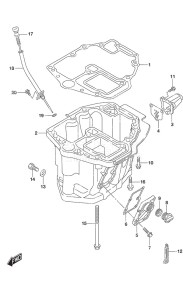 DF 90A drawing Oil Pan