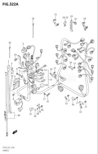 20001Z-880001 (2008) 200hp E01 E40-Gen. Export 1 - Costa Rica (DF200WZK8  DF200ZK8) DF200Z drawing HARNESS