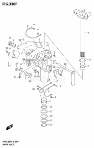 DF60A From 06002F-510001 (E01 E40)  2015 drawing SWIVEL BRACKET (DF50AVTH:E01)