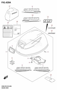 DF9.9B From 00995F-810001 (P03)  2018 drawing ENGINE COVER (DF9.9B)