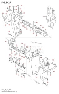 DF225Z From 22503Z-310001 (E01 E40)  2013 drawing OPT:REMOTE CONTROL ASSY DUAL (2)