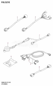 DF40A From 04003F-710001 (E01)  2017 drawing OPT:HARNESS (DF50A:E01)