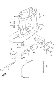 DF 175 drawing Drive Shaft Housing