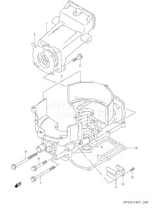 DT2.2 From 00221-971001 ()  1999 drawing CYLINDER (DT2 /​ DT2.2,MODEL:90~00)