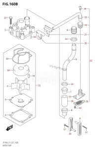 DF115A From 11503F-040001 (E11 E40)  2020 drawing WATRPUMP (E40)