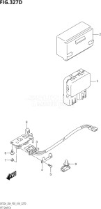 03003F-610001 (2016) 30hp P03-U.S.A (DF30AT  DF30ATH  DT30  DT30R) DF30A drawing PTT SWITCH (DF30ATH:P03)