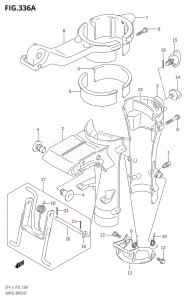 DF6 From 00601F-680001 (P03)  2006 drawing SWIVEL BRACKET