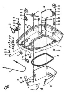 L250AETO drawing BOTTOM-COWLING