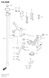 DF100B From 10004F-340001 (E01 E40)  2023 drawing CLUTCH SHAFT (DF90AWQH)