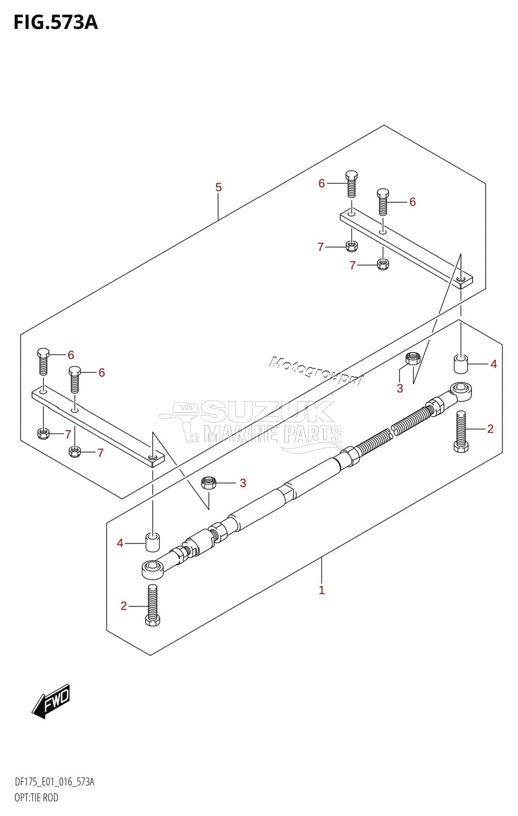 OPT:TIE ROD (DF150T:E01)