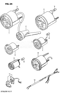 DT200 From 20001-601001 till 602076 ()  1986 drawing OPT : METER