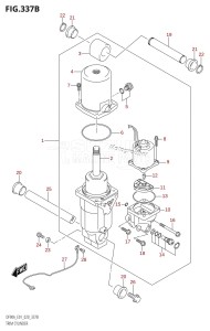 DF100B From 10004F-140001 (E01 E40)  2021 drawing TRIM CYLINDER (DF100B)