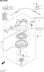 00402F-510001 (2005) 4hp P03-U.S.A (DF4) DF4 drawing RECOIL STARTER