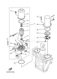 FL250AETX drawing TILT-SYSTEM-2