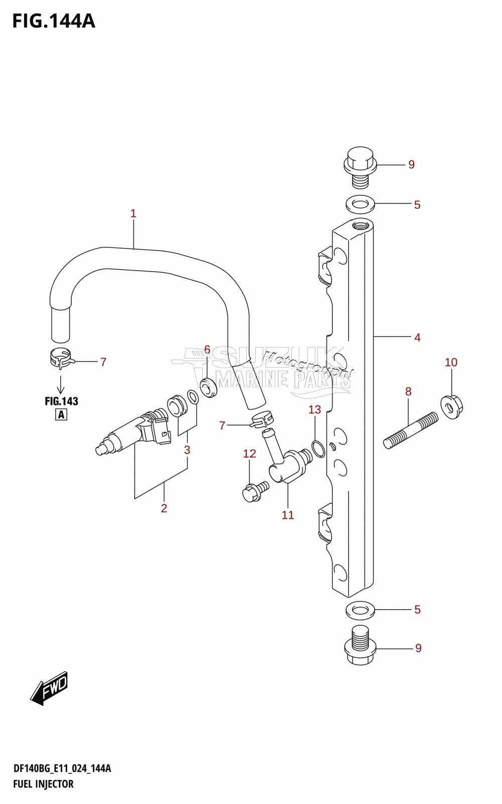 FUEL INJECTOR (E11)