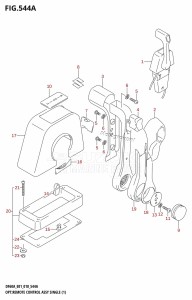 DF40A From 04004F-810001 (E34-Italy)  2018 drawing OPT:REMOTE CONTROL ASSY SINGLE (1)