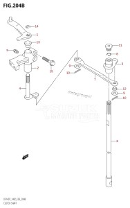 DF140Z From 14001Z-371001 (E03)  2003 drawing CLUTCH SHAFT (K3,K4,K5,K6)